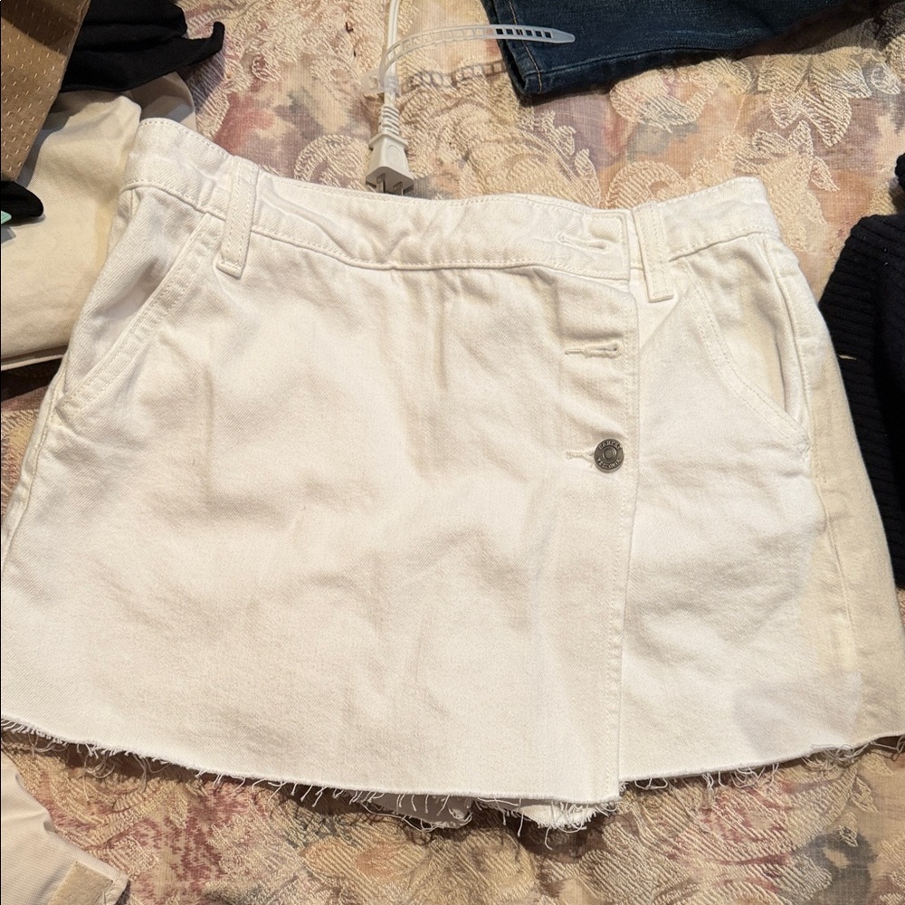 Francesca's Collections Denim Skort